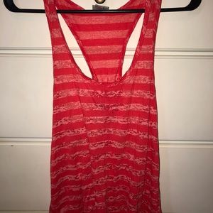 BURNT ORANGE VANITY TANK TOP